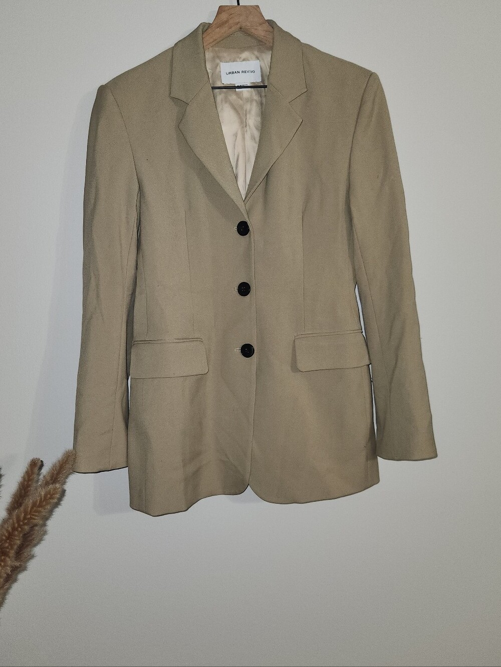 Urban Revivo Tan Blazer